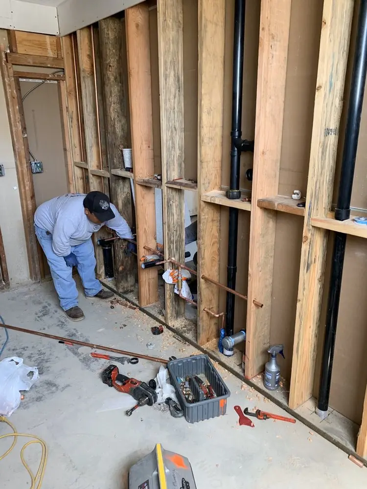 Commercial rough-in plumbing for Commercial Plumbing in Gaylordsville